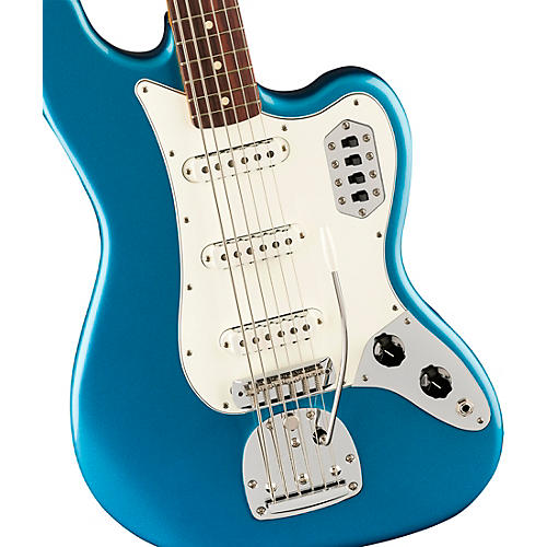 Fender Vintera II '60s Bass VI 6-String Bass Guitar Lake Placid Blue - musicians--Friend