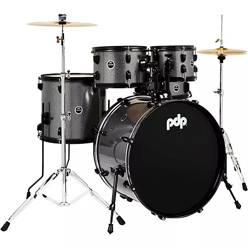 PDP by DW Encore Complete 5-Piece Drum Set With Hardware & Cymbals Azure Blue - musicians--Friend