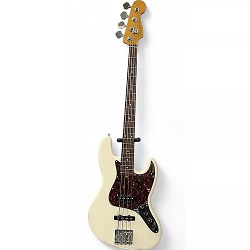 Used Fender American Professional II Jazz Bass Olympic White Electric Bass Guitar Olympic White - musicians--Friend