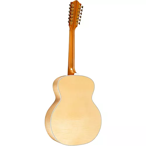 Guild F-512 Maple Jumbo 12-String Acoustic Guitar Natural - musicians--Friend