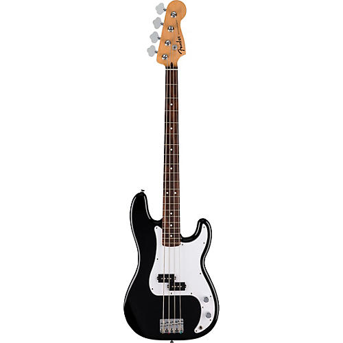 Fender Standard Precision Bass Guitar Black - musicians--Friend