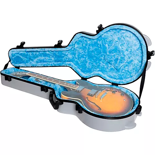 Gator Flight Pro V3 TSA Series ATA Molded Gibson 335 Guitar Case Gray - musicians--Friend