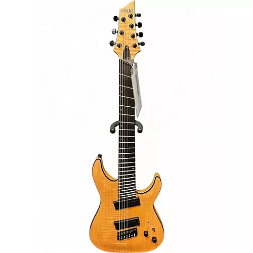 Used Schecter Guitar Research C7 Elite MS Natural Solid Body Electric Guitar Natural - musicians--Friend