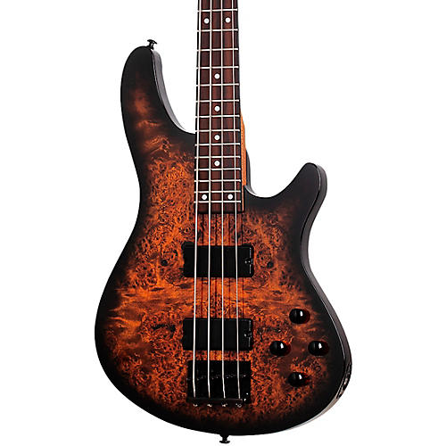Schecter Guitar Research C-4 Standard Electric Bass Guitar Tobacco Burl - musicians--Friend