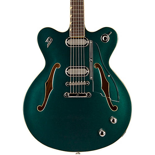 Duesenberg Gran Majesto Double Cutaway Semi-Hollow Electric Guitar Catalina Green - musicians--Friend