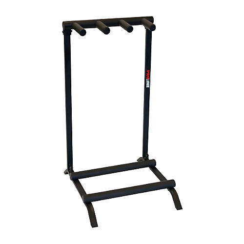 Proline PLMS3 3-Guitar Folding Stand Black - musicians--Friend