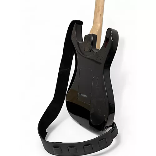 Used Jackson JS22 Dinky Left Handed Black Electric Guitar Black - musicians--Friend