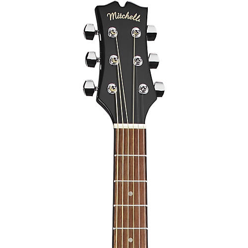 Mitchell D120 Dreadnought Acoustic Guitar Black - musicians--Friend