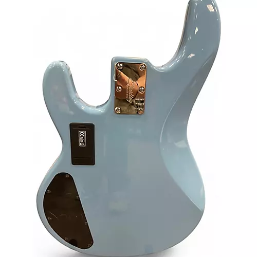 Used Sterling by Music Man RAY4 HH  Blue Electric Bass Guitar Blue - musicians--Friend