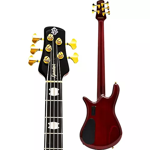 Spector Euro 5 LT 5-String Electric Bass Red Stain - musicians--Friend