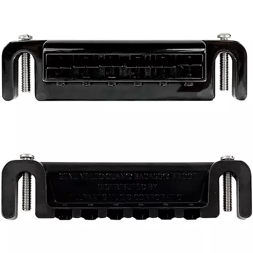Leo Quan Badass Wraparound Guitar Bridge With Metric M8 Locking Stud Black - musicians--Friend