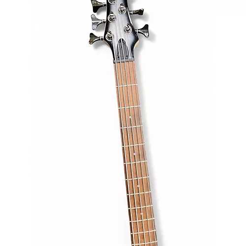 Used Ibanez SR305 5 String Silverburst Electric Bass Guitar Silverburst - musicians--Friend