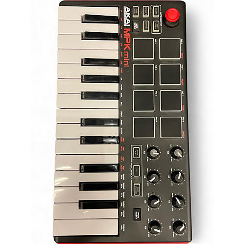 Used Akai Professional MPK Mini MKII MIDI Controller - musicians--Friend