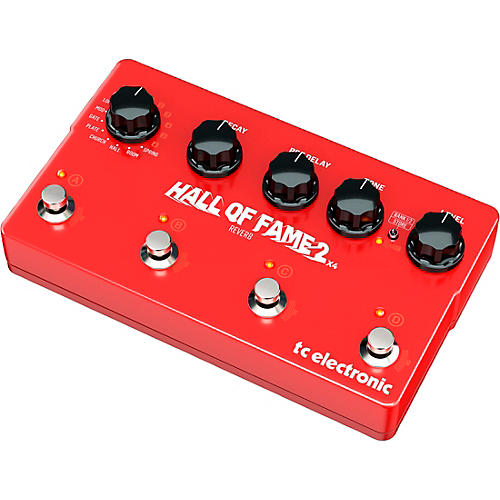 TC Electronic Hall of Fame 2 X4 Reverb Guitar Effect Pedal - musicians--Friend