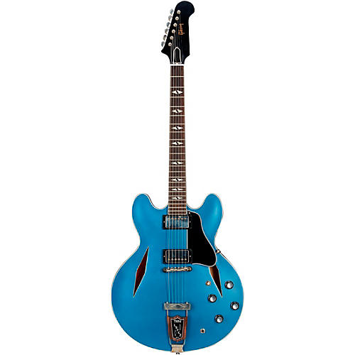 Gibson Custom 1964 Trini Lopez Standard Reissue VOS Semi-Hollowbody Electric Guitar Pelham Blue - musicians--Friend