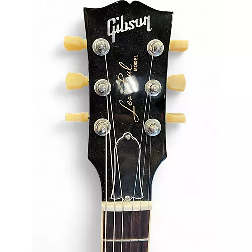 Used 2023 Gibson LES PAUL STANDARD 50S BURGUNDY SPARKLE Solid Body Electric Guitar BURGUNDY SPARKLE - musicians--Friend