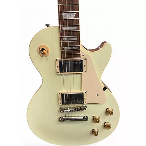 Used Gibson Les Paul Standard '50s Classic White Solid Body Electric Guitar Classic White - musicians--Friend