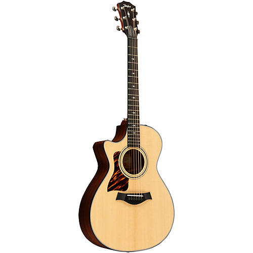 Taylor 312ce Left-Handed Grand Concert Acoustic-Electric Guitar Natural - musicians--Friend