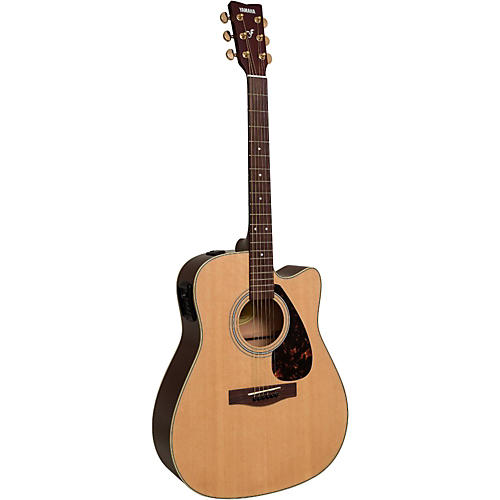 Yamaha FX335C Dreadnought Acoustic-Electric Guitar Tobacco Sunburst - musicians--Friend