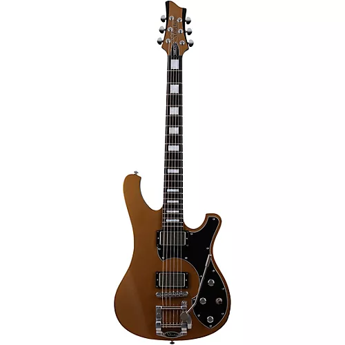 Schecter Guitar Research Stargazer-6 Vibrato Electric Guitar Metallic Gold - musicians--Friend