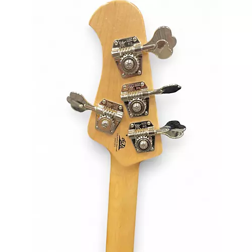 Used Ernie Ball Music Man Stingray HH 4 String Black Cherry Electric Bass Guitar Black Cherry - musicians--Friend