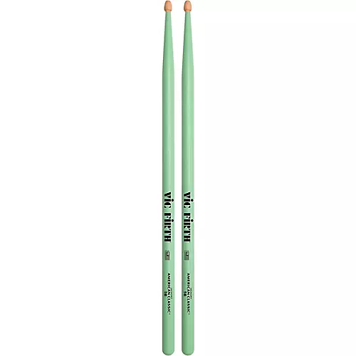 Vic Firth American Classic Seafoam Green Drum Sticks 2-Pack 5A Wood - musicians--Friend