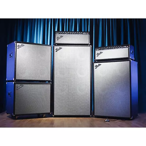 Fender Bassman Pro 610 6x10 Neo Bass Speaker Cabinet Black - musicians--Friend