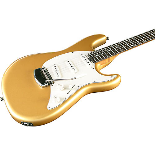 Ernie Ball Music Man Cutlass HT Electric Guitar Golden Delicious - musicians--Friend