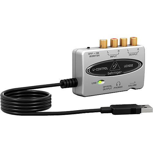 Behringer U-CONTROL UCA202 USB-Audio Interface - musicians--Friend