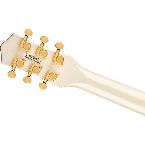 Gretsch Guitars G5237TG Electromatic Jet FT Bigsby Limited-Edition Electric Guitar Champagne White - musicians--Friend