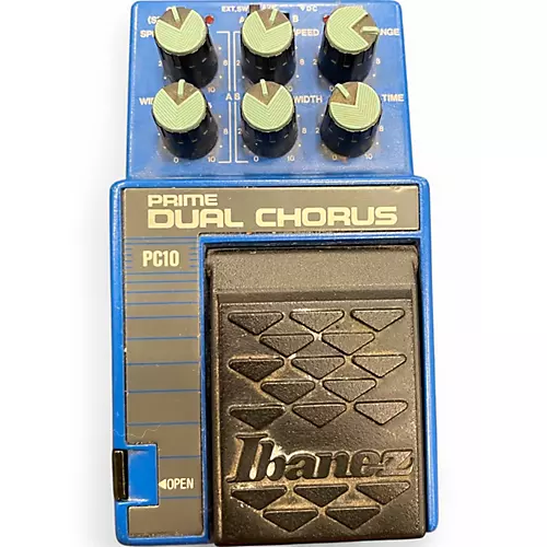 Used Ibanez PC10 PRIME DUAL CHORUS Effect Pedal - musicians--Friend