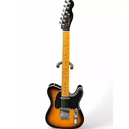 Used 2024 Fender American Ultra Luxe Telecaster 2 Tone Sunburst Solid Body Electric Guitar 2 Tone Sunburst - musicians--Friend