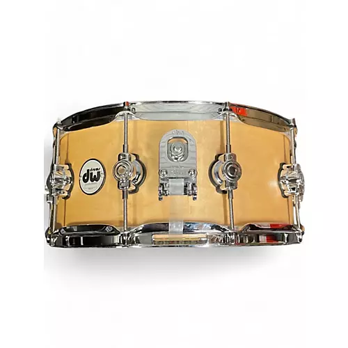 Used DW 14X6 Design Series Snare Natural Drum Natural 212 - musicians--Friend