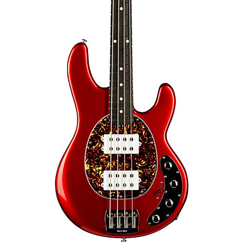 Ernie Ball Music Man StingRay Special HH Electric Bass Guitar Black and Chrome - musicians--Friend