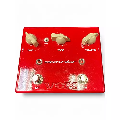Used VOX JSDS Joe Satriani Satchurator Distortion Effect Pedal - musicians--Friend