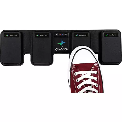 AirTurn QUAD500 Four Pedal Wireless Controller - musicians--Friend