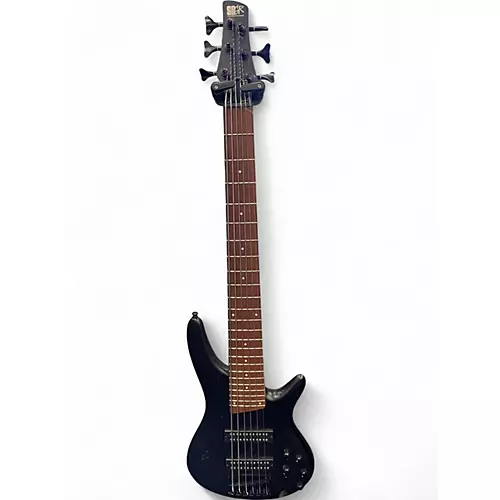 Used Ibanez SR1306 WEATHERED BLACK Electric Bass Guitar WEATHERED BLACK - musicians--Friend