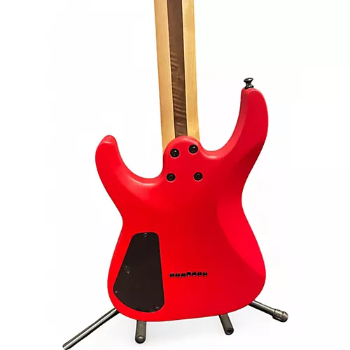 Used Jackson Pro Plus HK7 Red Solid Body Electric Guitar Red - musicians--Friend