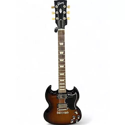 Used 2024 Gibson SG Standard '61  Vintage Sunburst Solid Body Electric Guitar Vintage Sunburst - musicians--Friend