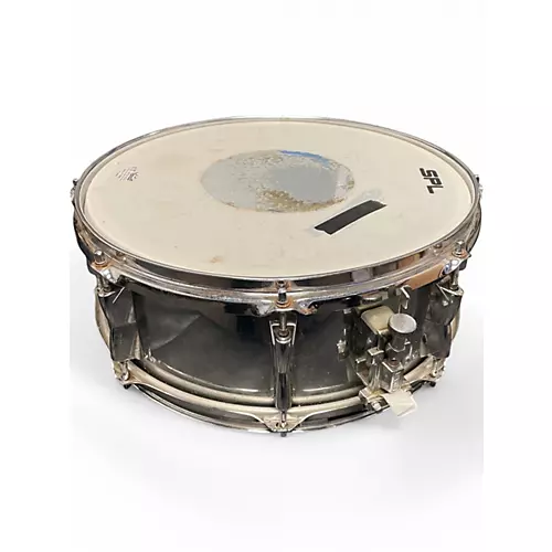 Used Yamaha 14in STEEL SNARE DRUM STEEL Drum STEEL 33 - musicians--Friend