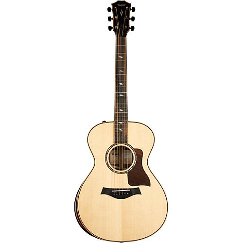 Taylor 812e V-Class Grand Concert Acoustic-Electric Guitar Natural - musicians--Friend