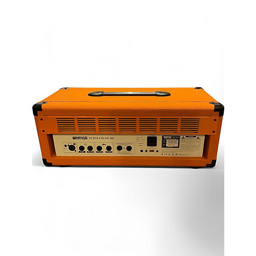 Used Orange Amplifiers Super Crush 100 Solid State Guitar Amp Head - musicians--Friend
