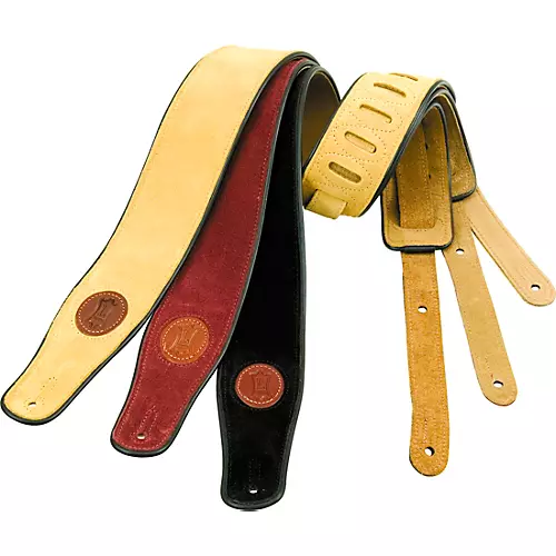 Levy's Soft Suede Guitar Strap Brown - musicians--Friend