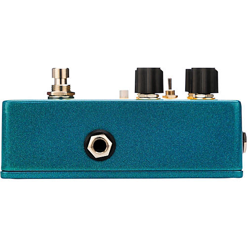 EarthQuaker Devices Aurelius Tri-Voice Chorus Effects Pedal Sparkly Teal and Golden Yellow - musicians--Friend
