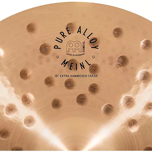 MEINL Pure Alloy Extra Hammered Crash Cymbal 20 in. - musicians--Friend