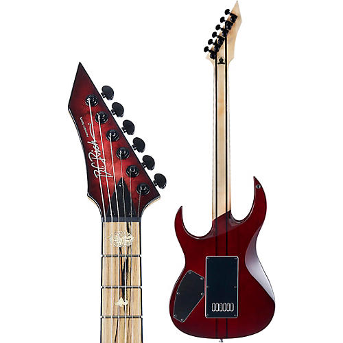 B.C. Rich Shredzilla Prophecy Archtop with EverTune Electric Guitar Gloss Black - musicians--Friend