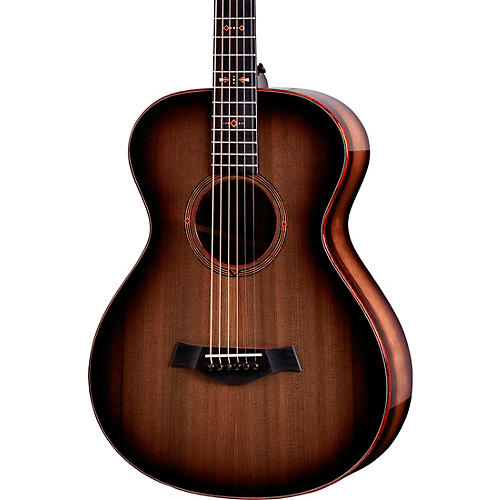 Taylor Custom Sinker Cypress-Black Limba 12-Fret Grand Concert Acoustic-Electric Guitar Shaded Edge Burst - musicians--Friend