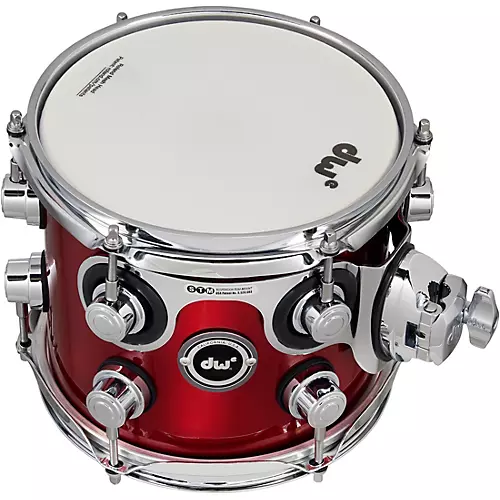 DW DWe Wireless Acoustic/Electronic Convertible Tom with STM 10 x 8 in. Finish Ply White Marine Pearl - musicians--Friend