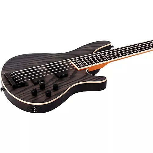 Schecter Guitar Research C-5 Standard 5-String Electric Bass Guitar Tobacco Burl - musicians--Friend