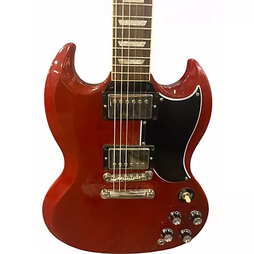 Used Gibson 61 SG STANDARD TR CHERRY Solid Body Electric Guitar TR CHERRY - musicians--Friend